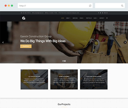 Warptheme Gav Pro - Joomla Template