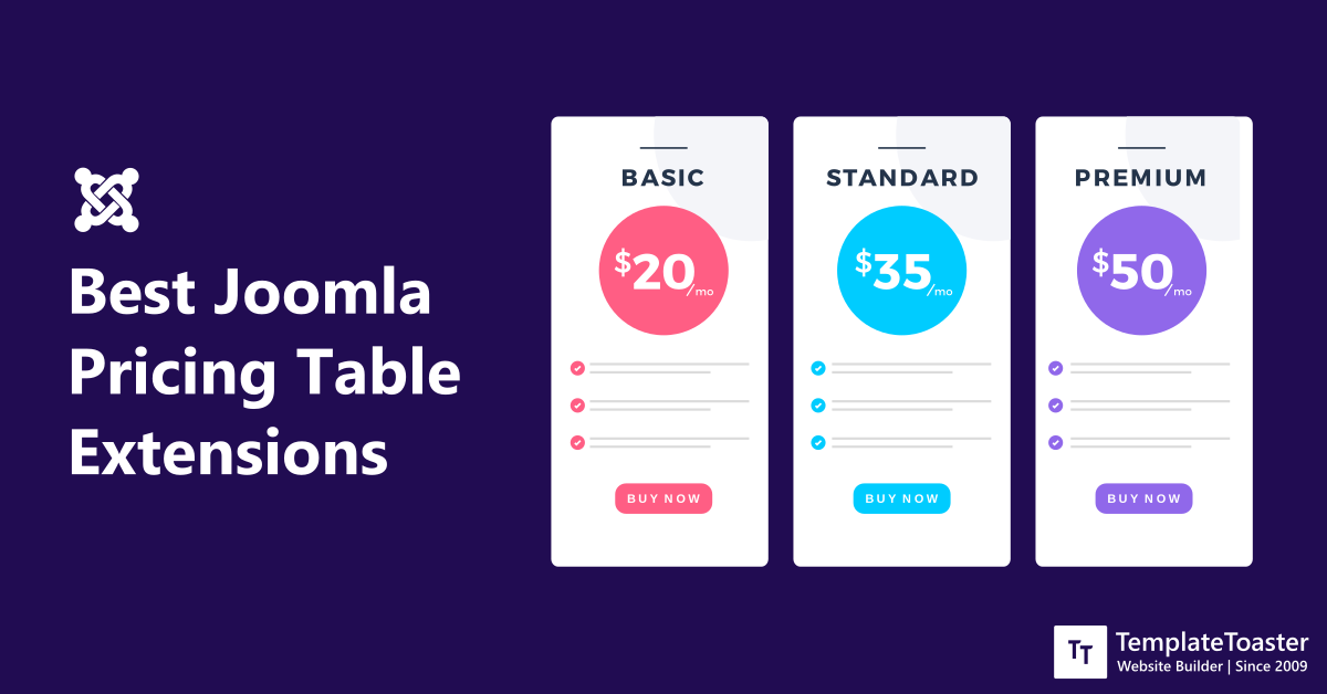 Advanced Pricing Table - Joomla Extension (Version 4.0.14)