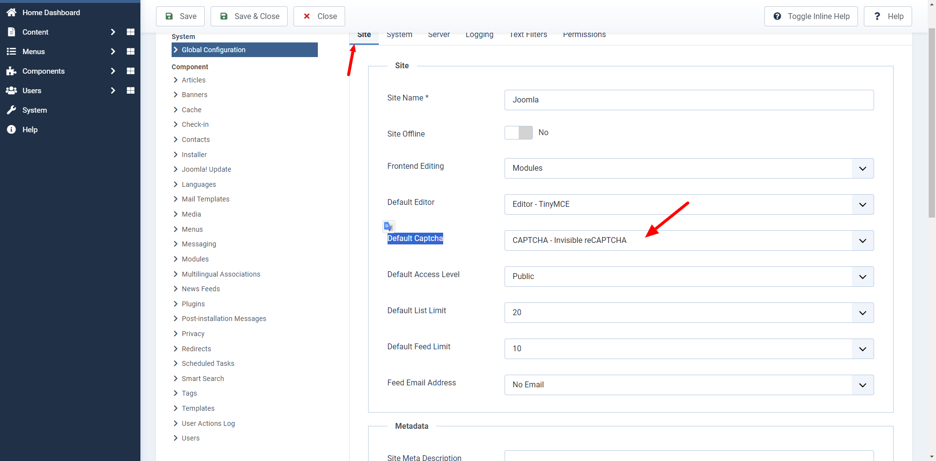Aimy Captcha-less Form Guard - Joomla Extension