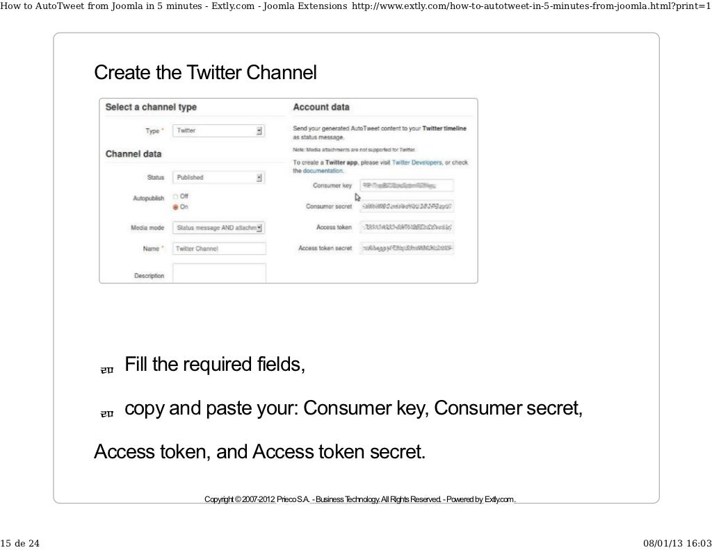 Autotweet Ng Joosocial - Joomla Extension