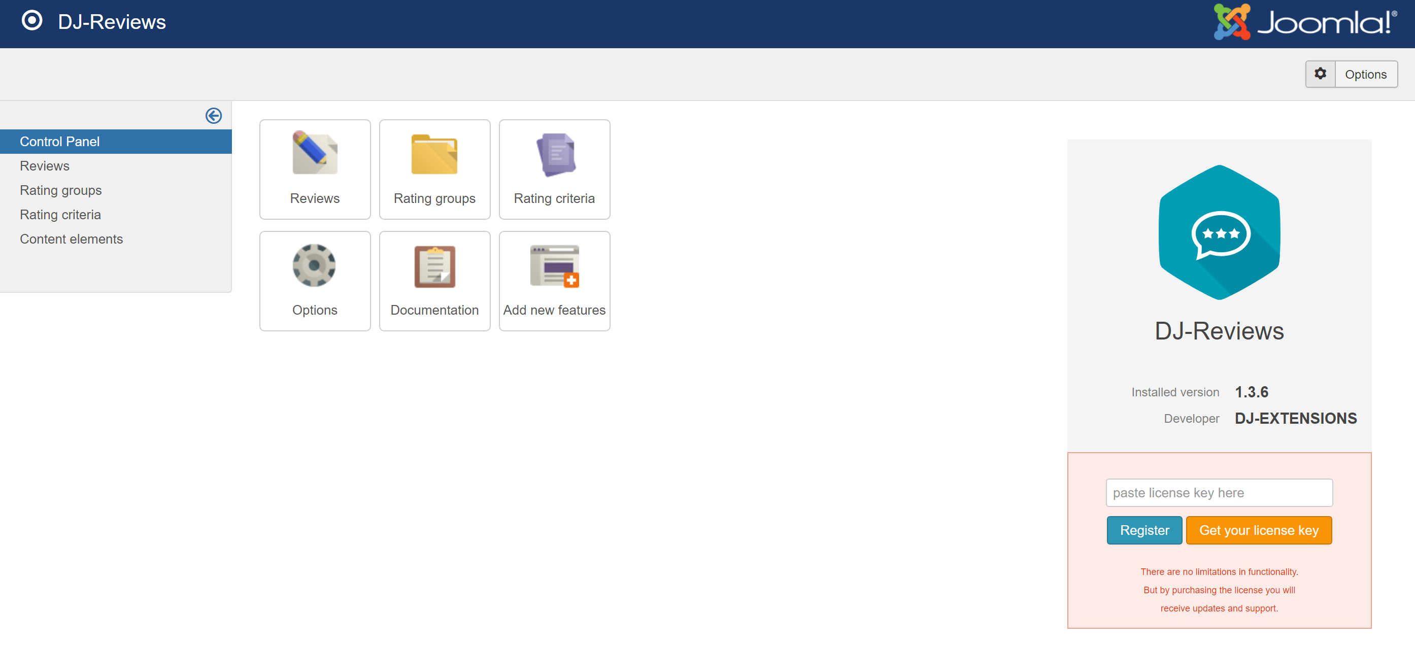 Dj-reviews - Joomla Extension