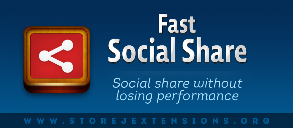 Fast Social Share - Joomla Extension