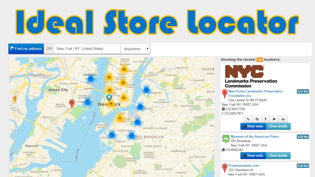 Ideal Store Locator - Joomla Extension