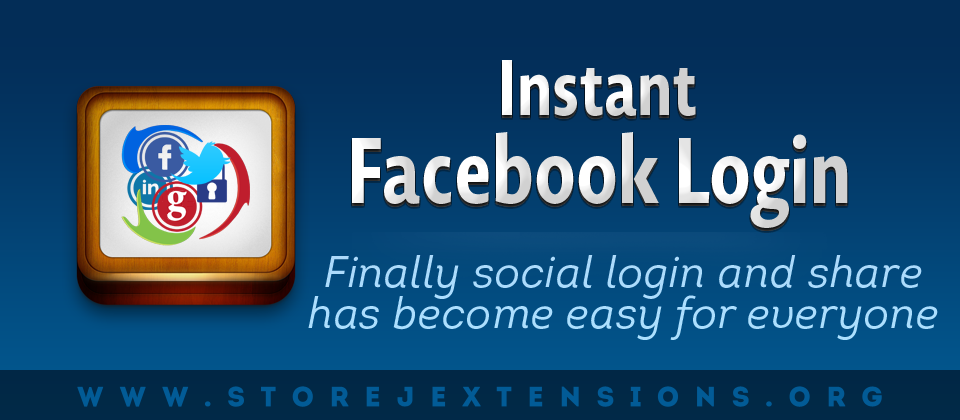 Instant Facebook Login - Joomla Extension