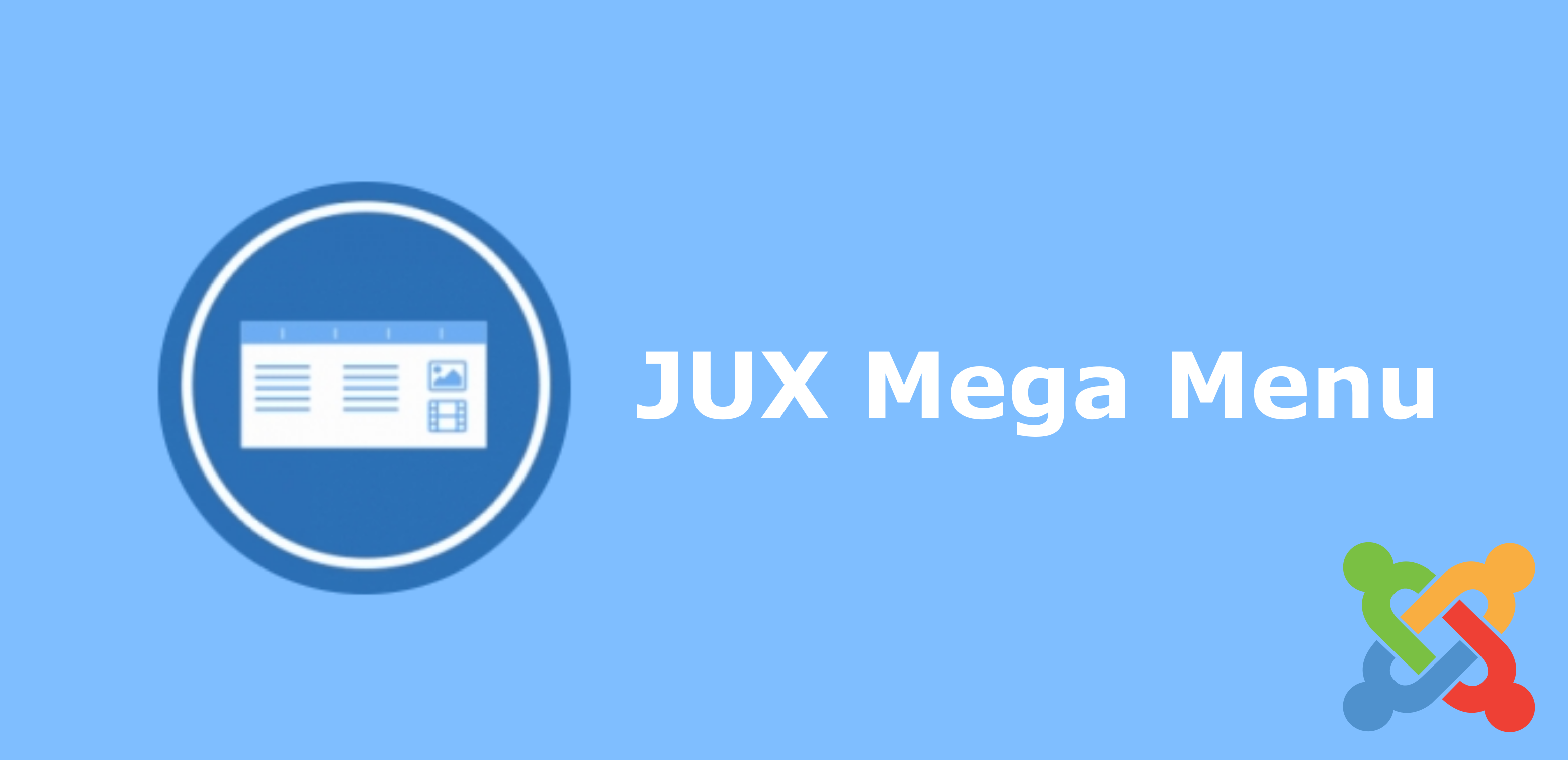 JUX Mega Menu - Joomla Extension