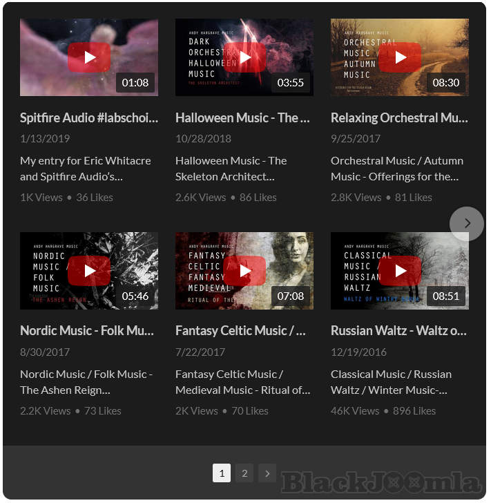 JUX Youtube Pro - Joomla Extension