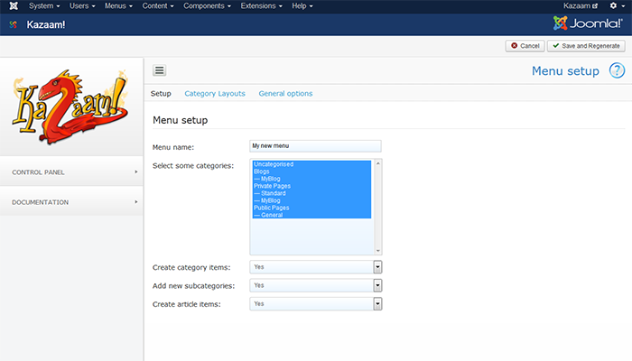 Kazaam Pro - Joomla Extension