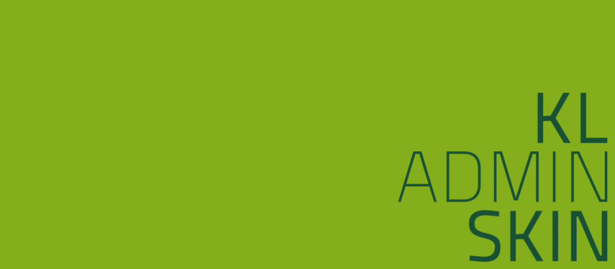 KL Admin Skin - Joomla Extension
