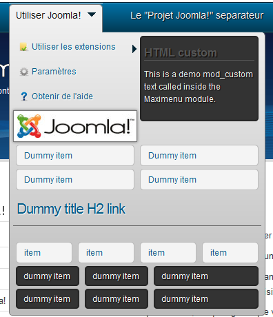 Maximenu CK - Joomla Extension
