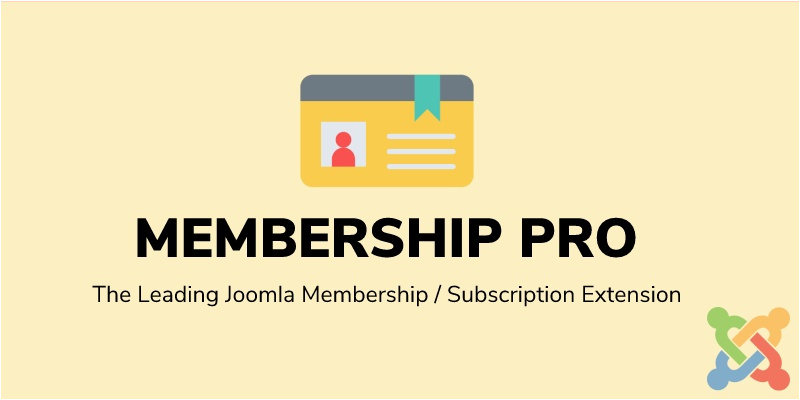 Membership Pro - Joomla Extension