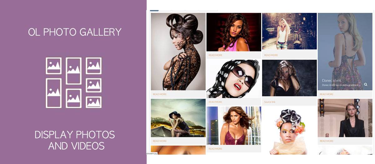 Ol Photo Gallery - Joomla Extension
