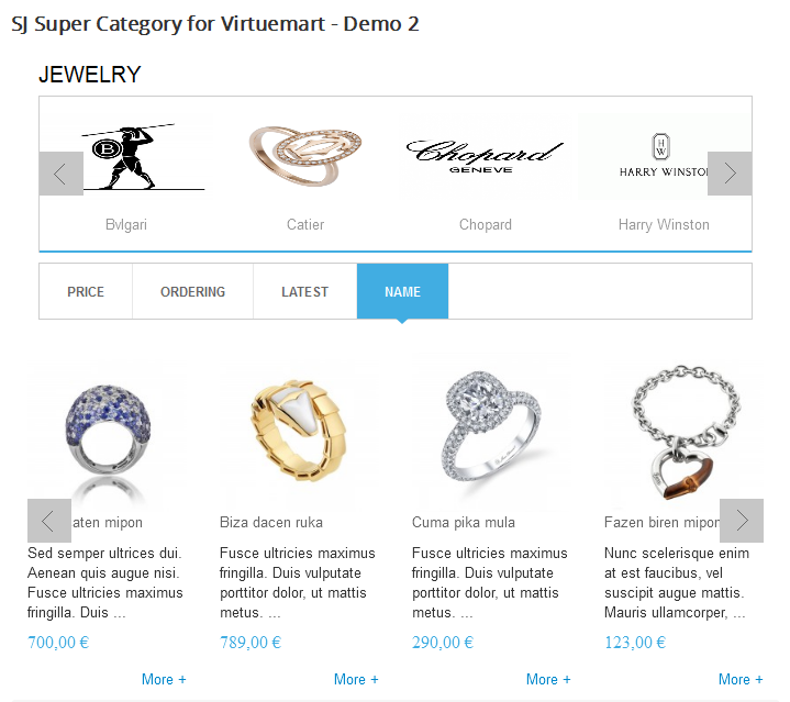 Sj Category Full For Virtuemart - Joomla Extension