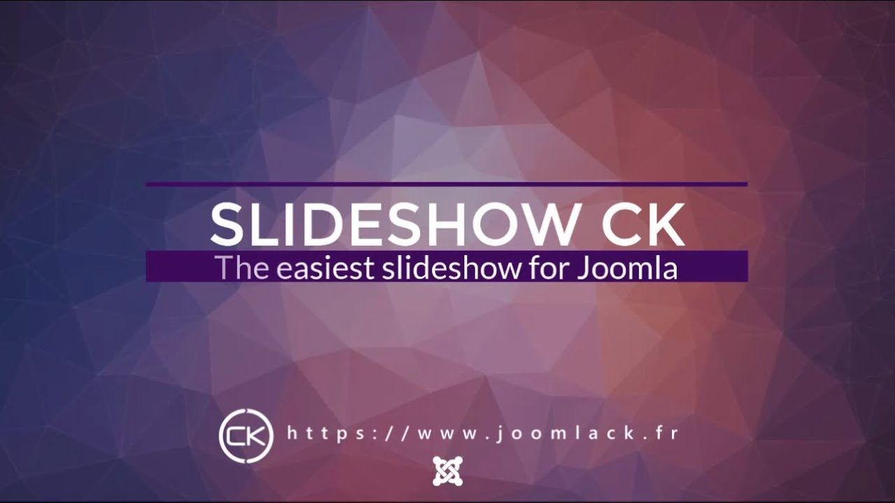 Slideshow Ck Pro - Joomla Extension