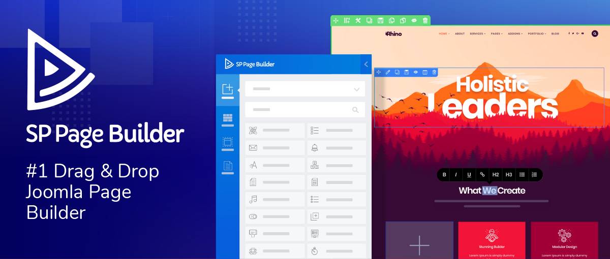 SP Page Builder V347 Updated - Joomla Extension