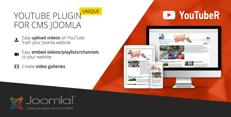 Youtuber - Joomla Extension