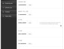 blue diamond responsive corporate wordpress theme backend admin panel