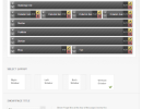 blue diamond responsive corporate wordpress theme backend layout