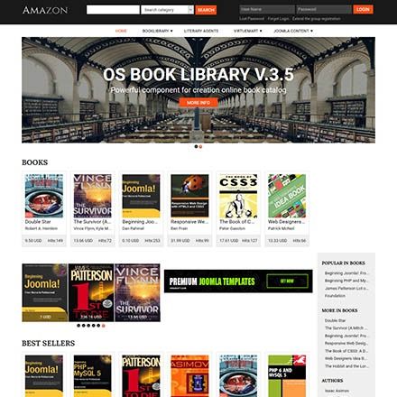 booklibrary joomla extension amazon configuration settings