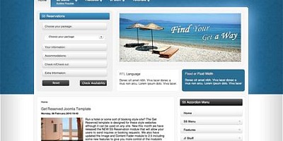 Shape5 Get Reserved - Joomla Template
