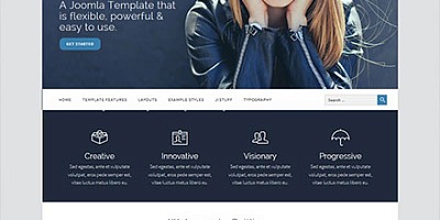 Caitlin - Joomla Template