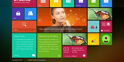 Bowthemes Metro - Joomla Template