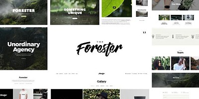 Theme Forest The Forester - Joomla Templates