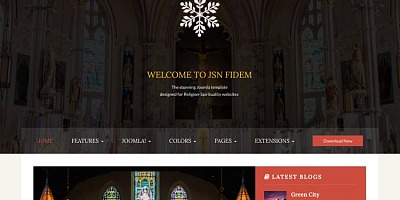 Joomlashine Fidem 2 - Joomla Template