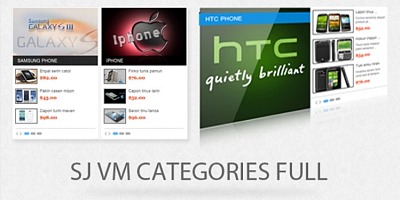SJ Categories Full for VirtueMart 4 - Joomla Extension