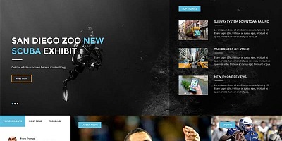 Shape5 Content King - Joomla Template