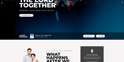 Shape5 Light Church - Joomla Templates