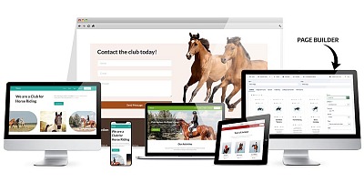 Hot Horses - Horse Riding Joomla Template