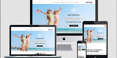 Enginetemplates Swimwear - Trendy Swimwear Store Joomla! Template