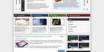 Shape5 Aurora Dawn - Joomla Template