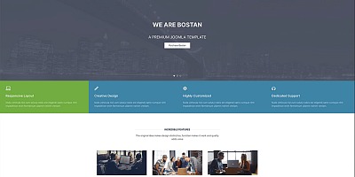 Joomlead Bostan - Agency Joomla Template