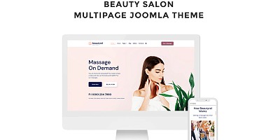 Theme Forest Beauty Salon - Joomla Template