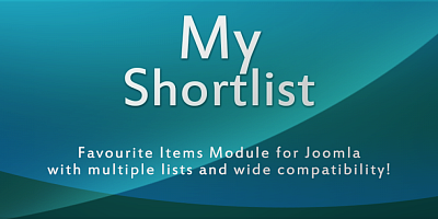 MyShortList - Joomla Extension