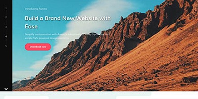 Rockettheme Aurora - Joomla Template