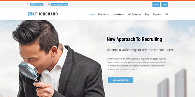 Lttheme Jobboard - Recruitment Premium Joomla Template