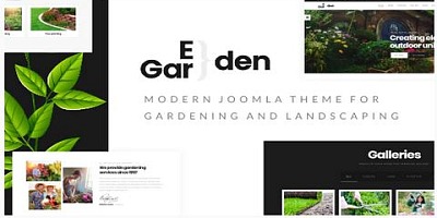Theme Forest Eden Garden - Joomla Templates