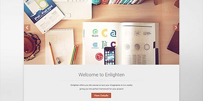 Enlighten - Joomla Template