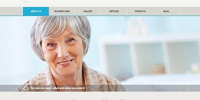 Template Monster Elderly Care - Joomla Templates