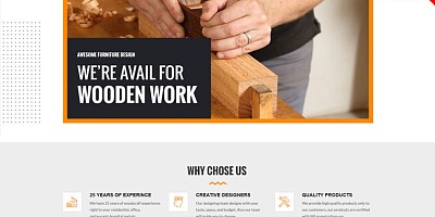 Bestaddon Woodworks - Joomla Templates