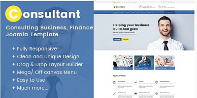 Theme Forest Consulting Business - Joomla Templates