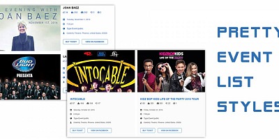Jux Facebook Events Joomla Extension