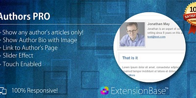 AuthorsPro - Joomla Extension