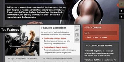 Rockettheme Ionosphere - Joomla Template