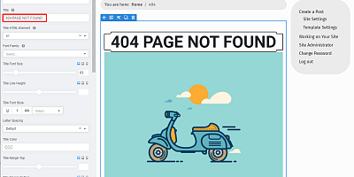 Custom Error Page - Joomla Extension