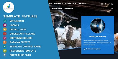Dynamic Virtuemart Template