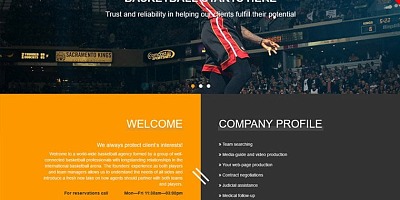 Bestaddon Basketball - Joomla Templates