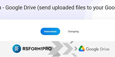 RSForm!Pro Google Drive Integration - Joomla Extension